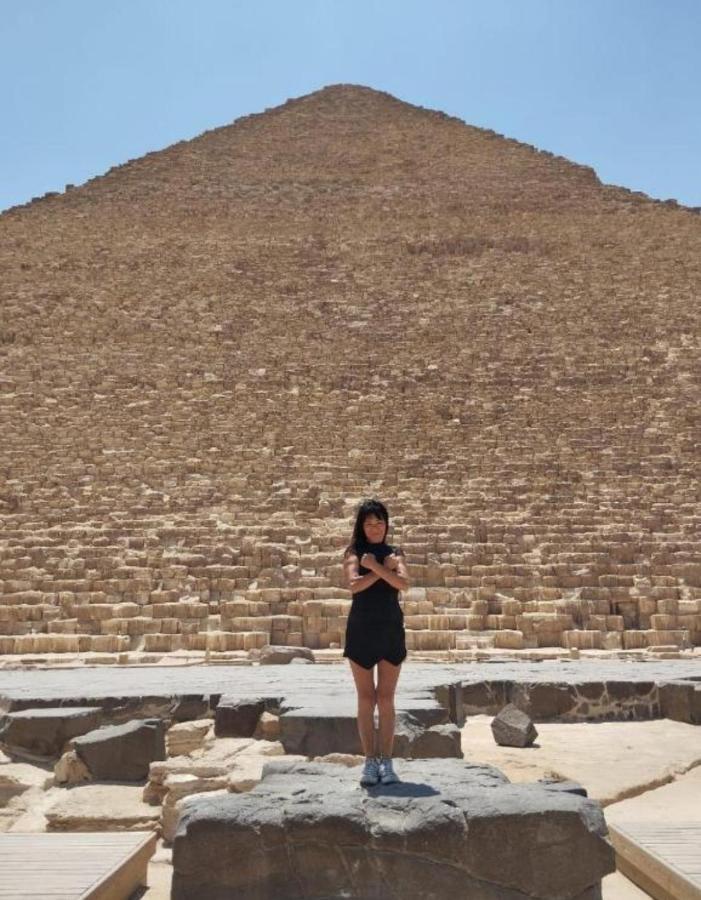 Отель Pyramid View Gh Kafrat al Jabal Экстерьер фото