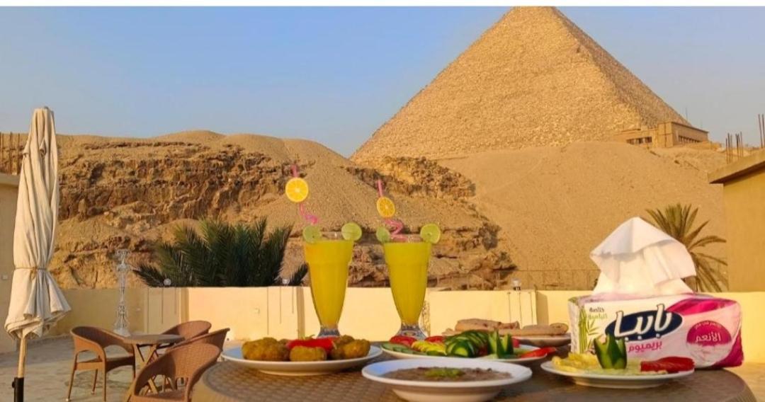 Отель Pyramid View Gh Kafrat al Jabal Экстерьер фото