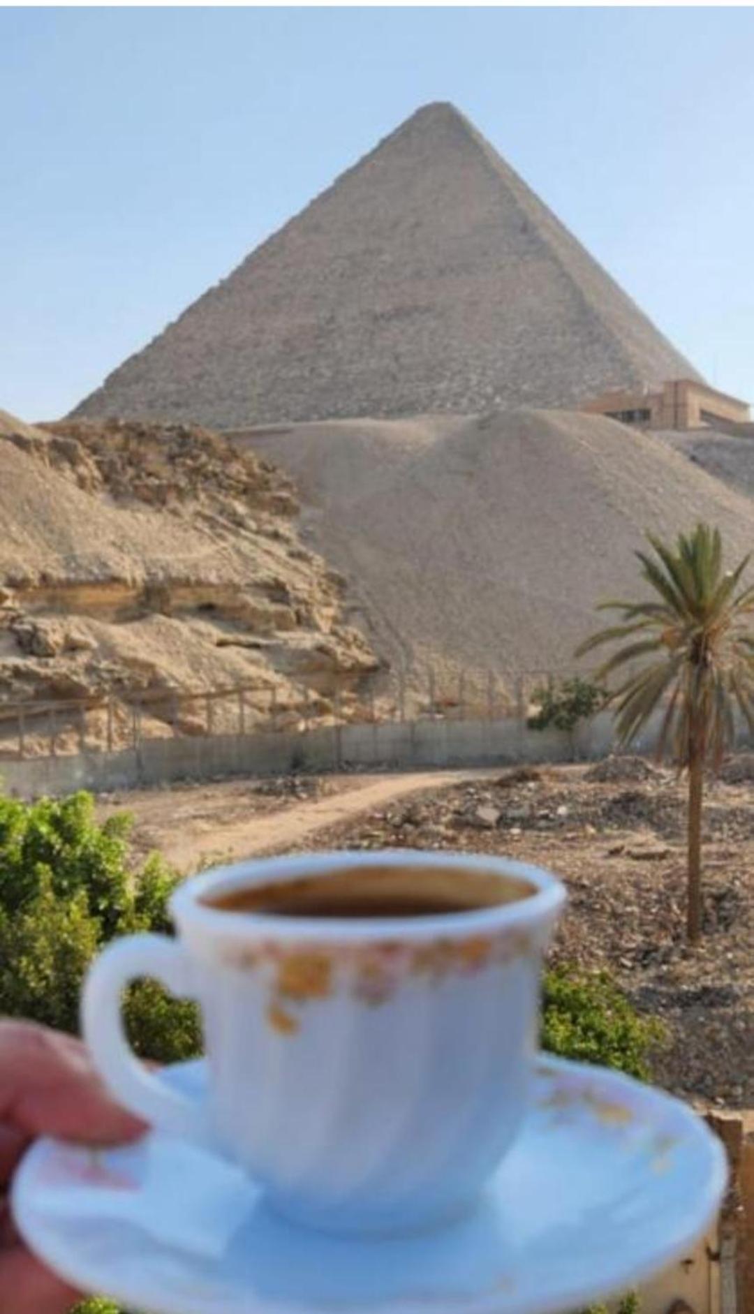 Отель Pyramid View Gh Kafrat al Jabal Экстерьер фото