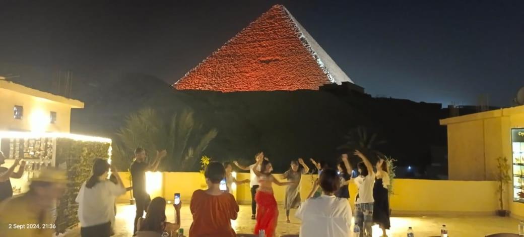 Отель Pyramid View Gh Kafrat al Jabal Экстерьер фото