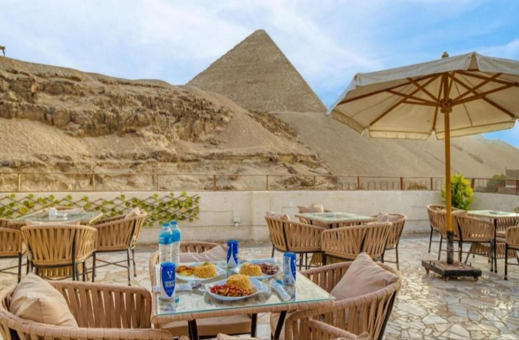 Отель Pyramid View Gh Kafrat al Jabal Экстерьер фото
